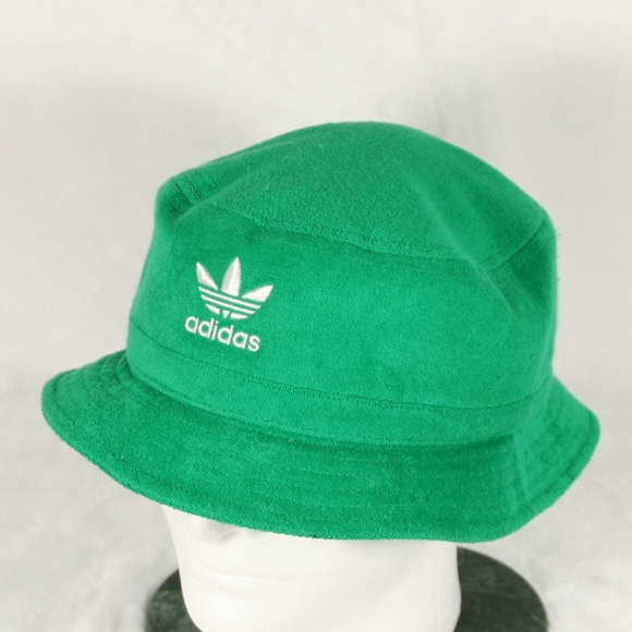 adidas green bucket hat